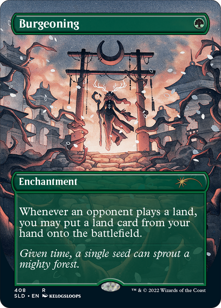 Image of Burgeoning (Borderless) [Secret Lair Drop Series]