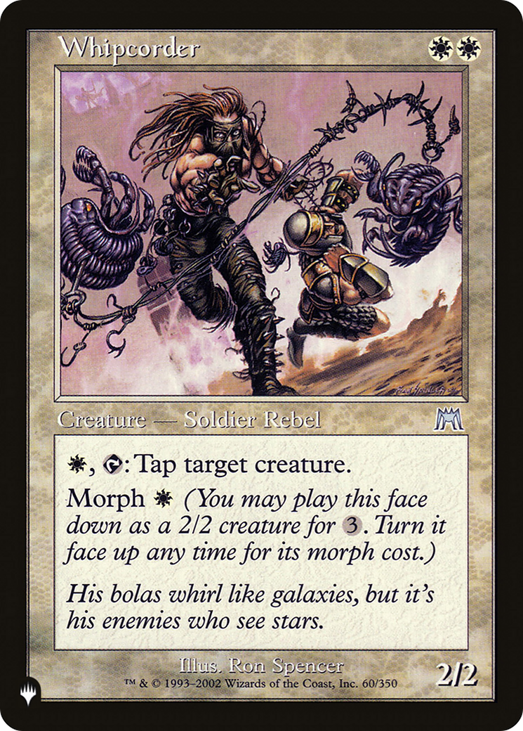 Image of Whipcorder [The List]