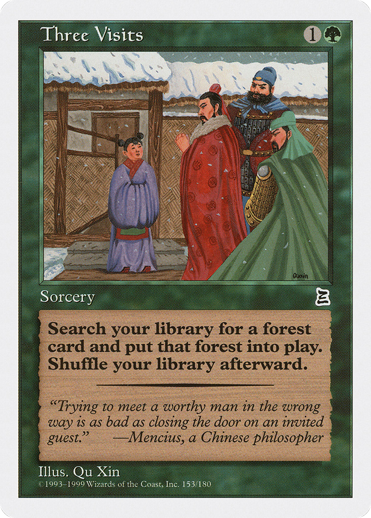 Image of Three Visits [Portal Three Kingdoms]