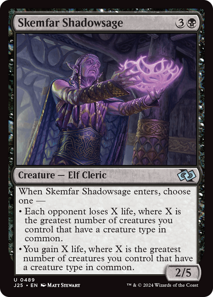 Image of Skemfar Shadowsage [Foundations Jumpstart]