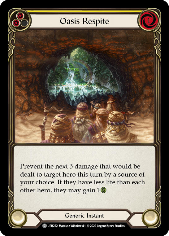 Image of Oasis Respite (Yellow) [UPR222] (Uprising)