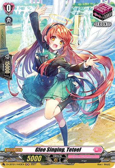 Image of Glee Singing, Tetoel (D-LBT01/H43EN) [Lyrical Melody]