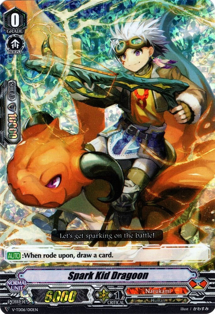 Image of Spark Kid Dragoon (Parallel Foil) (V-TD06/010EN) [Naoki Ishida]