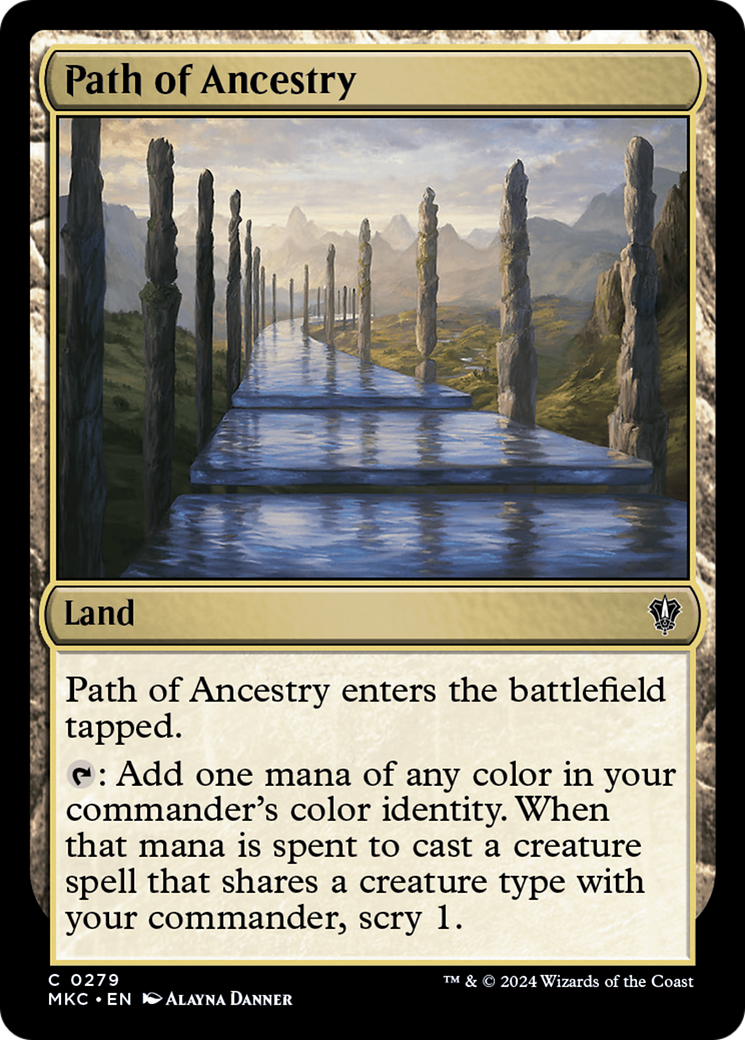 Image of Path of Ancestry [Murders at Karlov Manor Commander]