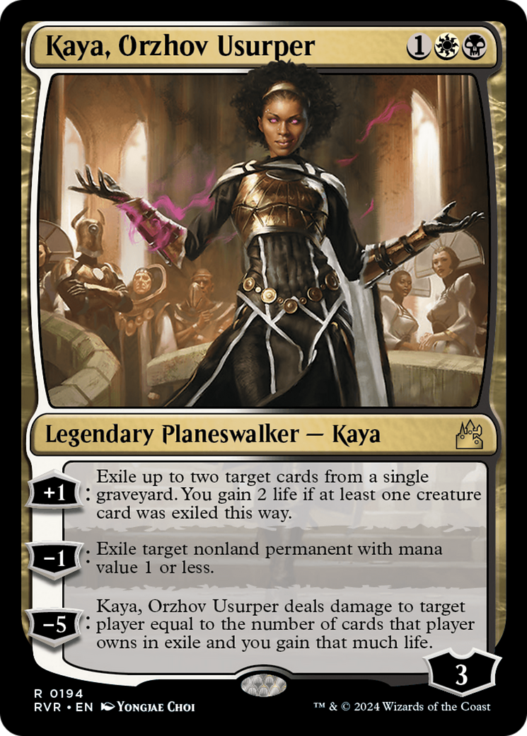 Image of Kaya, Orzhov Usurper [Ravnica Remastered]