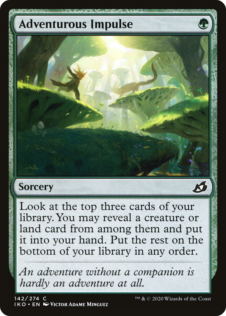 Image of Adventurous Impulse [Ikoria: Lair of Behemoths]
