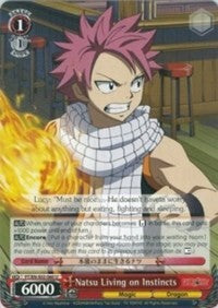 Image of Natsu Living on Instincts (FT/EN-S02-060 U) [Fairy Tail ver.E]