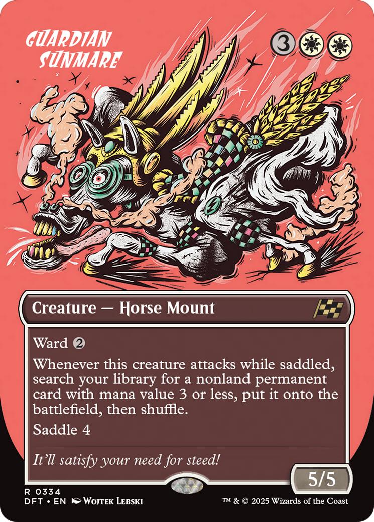 Image of Guardian Sunmare (Borderless) [Aetherdrift]