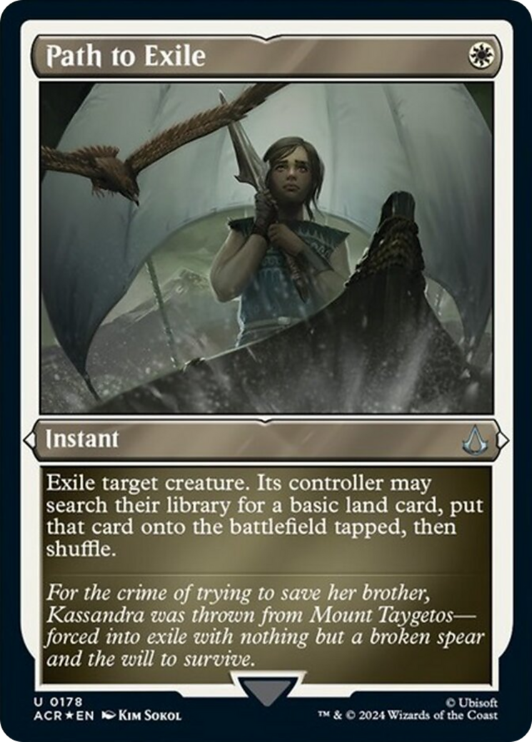 Image of Path to Exile (Foil Etched) [Assassin's Creed]