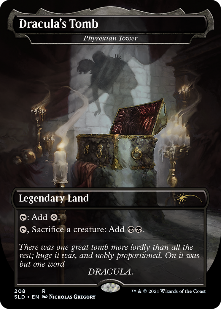 Image of Phyrexian Tower - Dracula's Tomb [Secret Lair Drop Series]