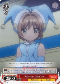 Image of Sakura: Deja Vu (CCS/WX01-068 C) [Cardcaptor Sakura: Clear Card]