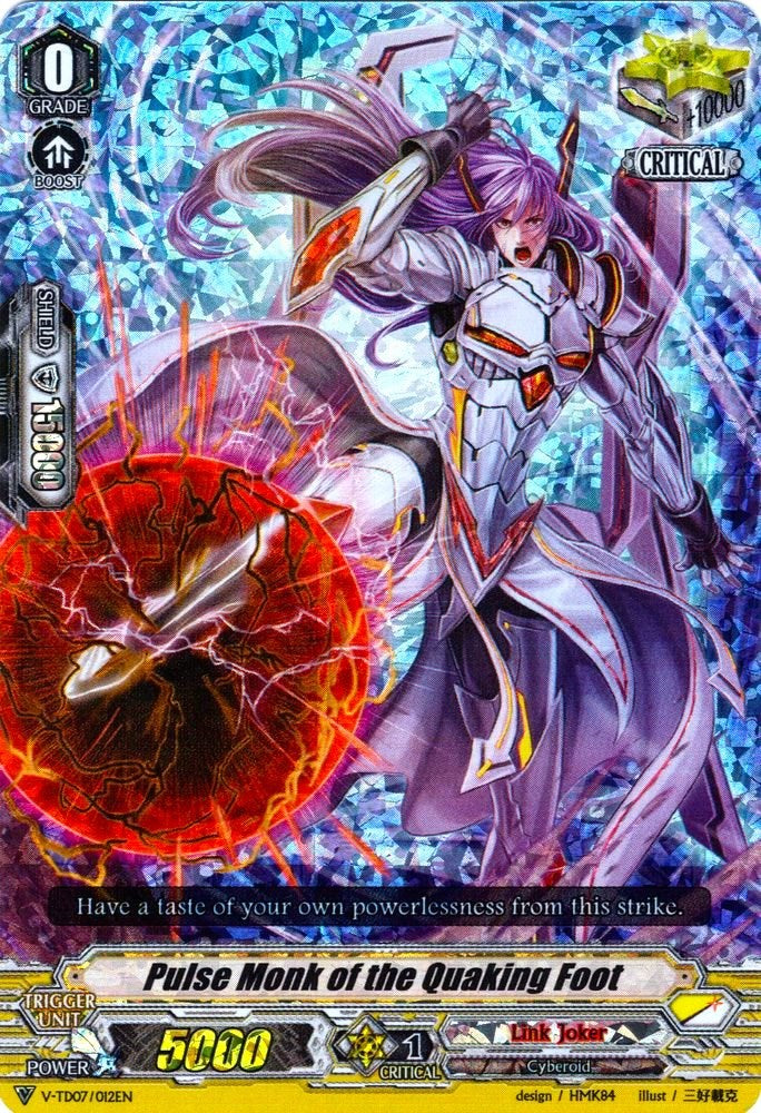 Image of Pulse Monk of the Quaking Foot (Parallel Foil) (V-TD07/012EN) [Kouji Ibuki]
