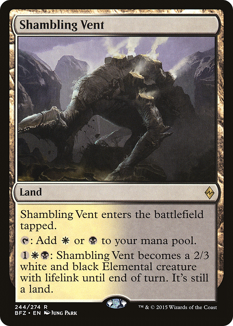 Image of Shambling Vent [Battle for Zendikar]