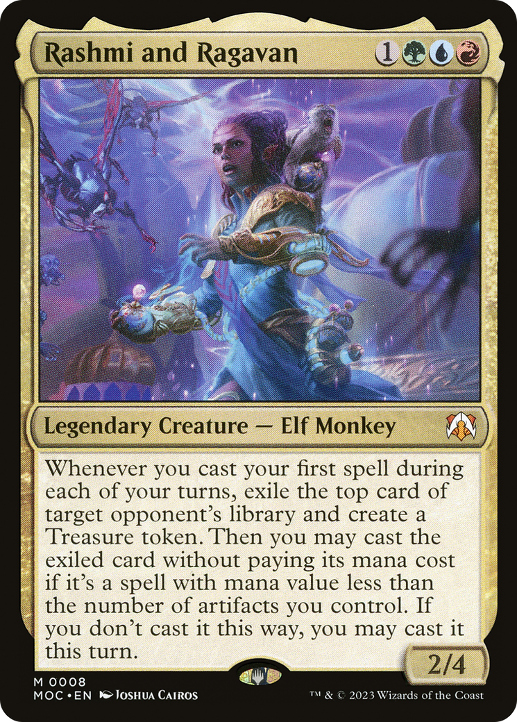 Image of Rashmi and Ragavan [March of the Machine Commander]