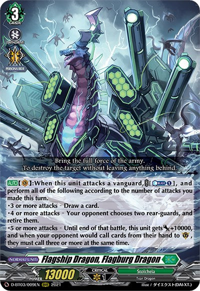 Image of Flagship Dragon, Flagburg Dragon (D-BT03/009EN) [Advance of Intertwined Stars]