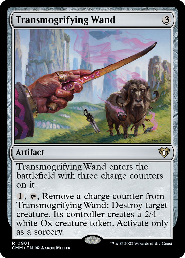 Image of Transmogrifying Wand [Commander Masters]