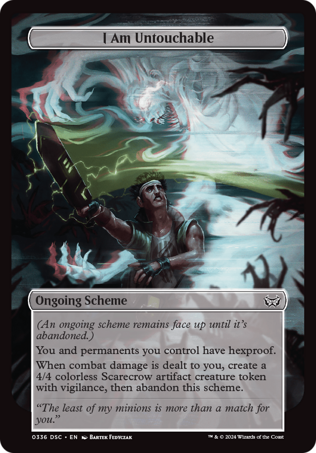Image of I Am Untouchable (Full Art) [Duskmourn: Archenemy]