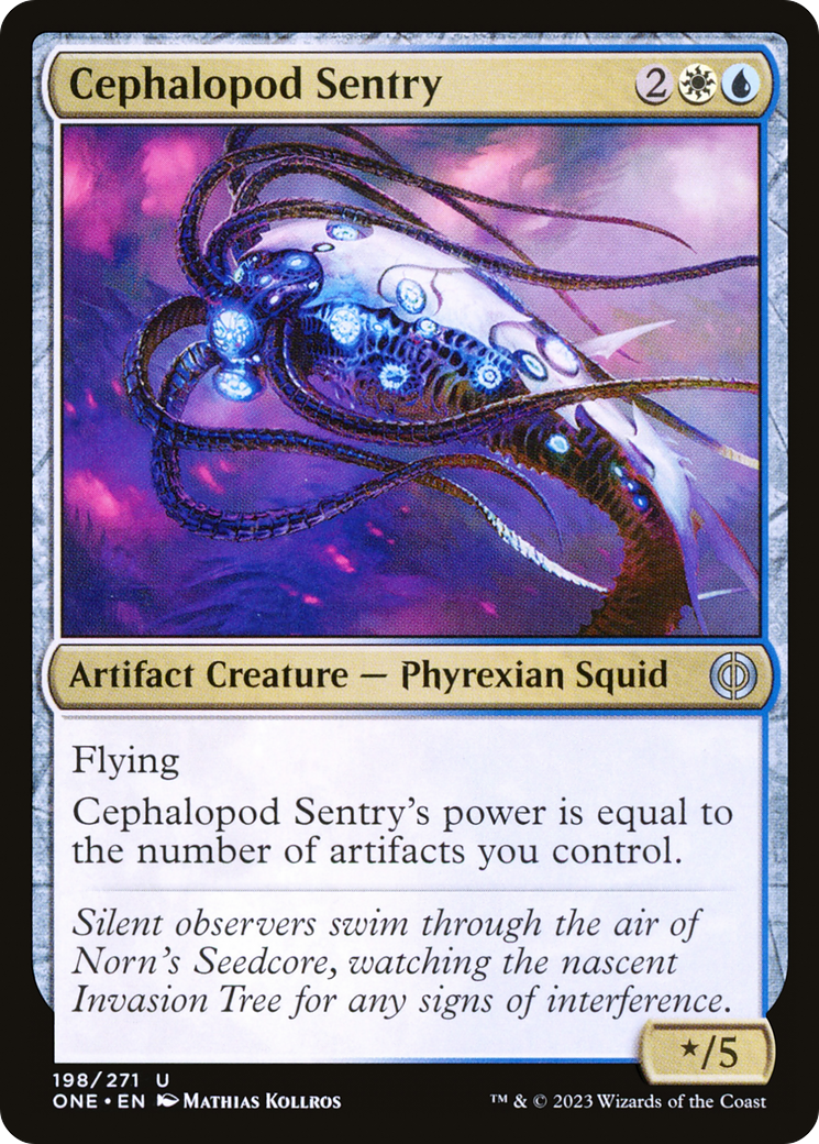 Image of Cephalopod Sentry [Phyrexia: All Will Be One]