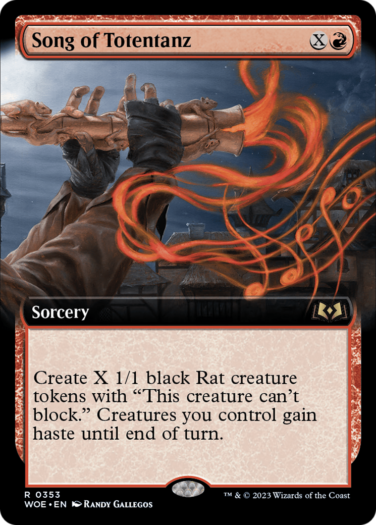 Image of Song of Totentanz (Extended Art) [Wilds of Eldraine]