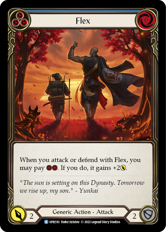 Image of Flex (Blue) [UPR193] (Uprising)