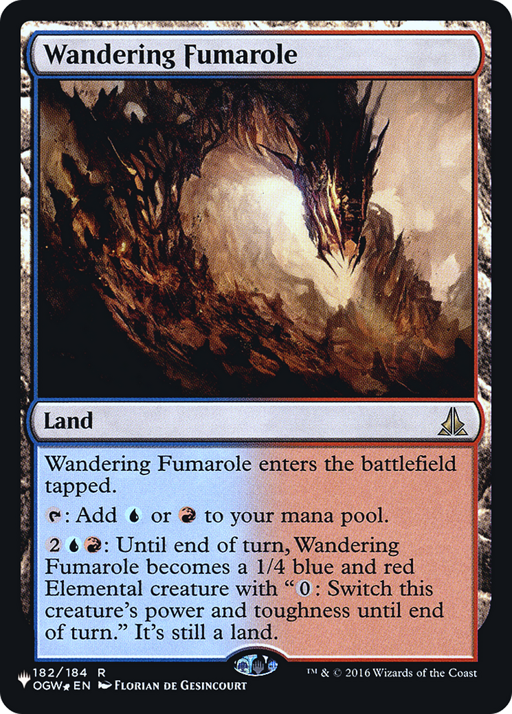 Image of Wandering Fumarole [Secret Lair: Heads I Win, Tails You Lose]