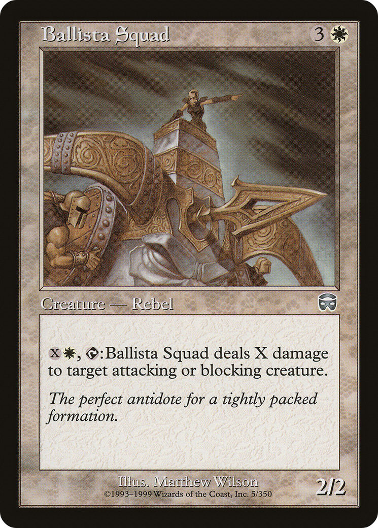 Image of Ballista Squad [Mercadian Masques]
