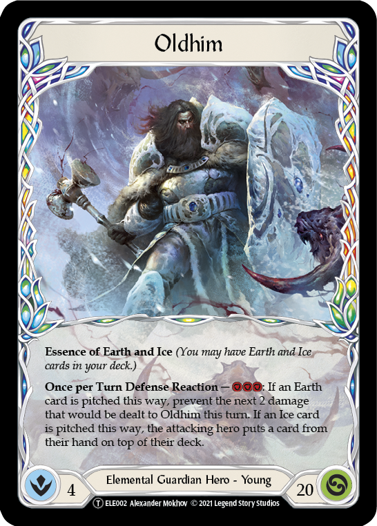 Image of Oldhim // Frostbite [U-ELE111] (Tales of Aria Unlimited)  Unlimited Normal