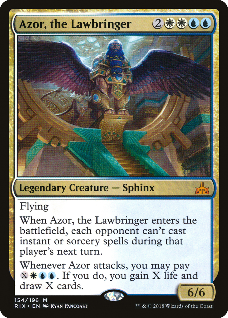 Image of Azor, the Lawbringer [Rivals of Ixalan]