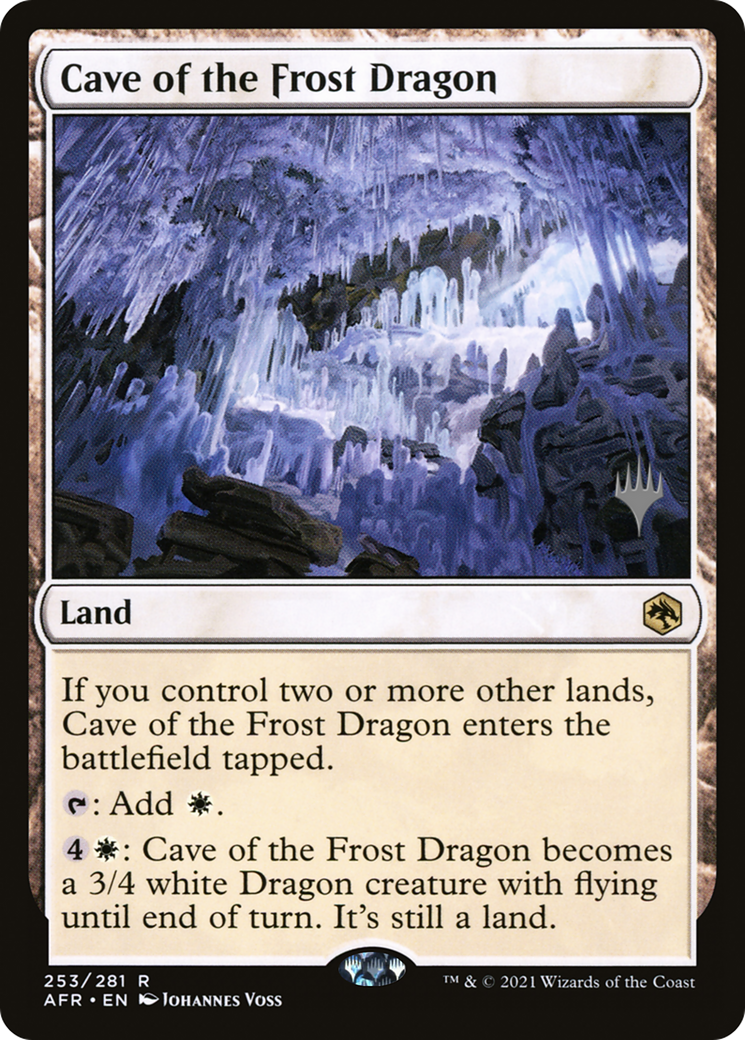 Image of Cave of the Frost Dragon (Promo Pack) [Dungeons & Dragons: Adventures in the Forgotten Realms Promos]