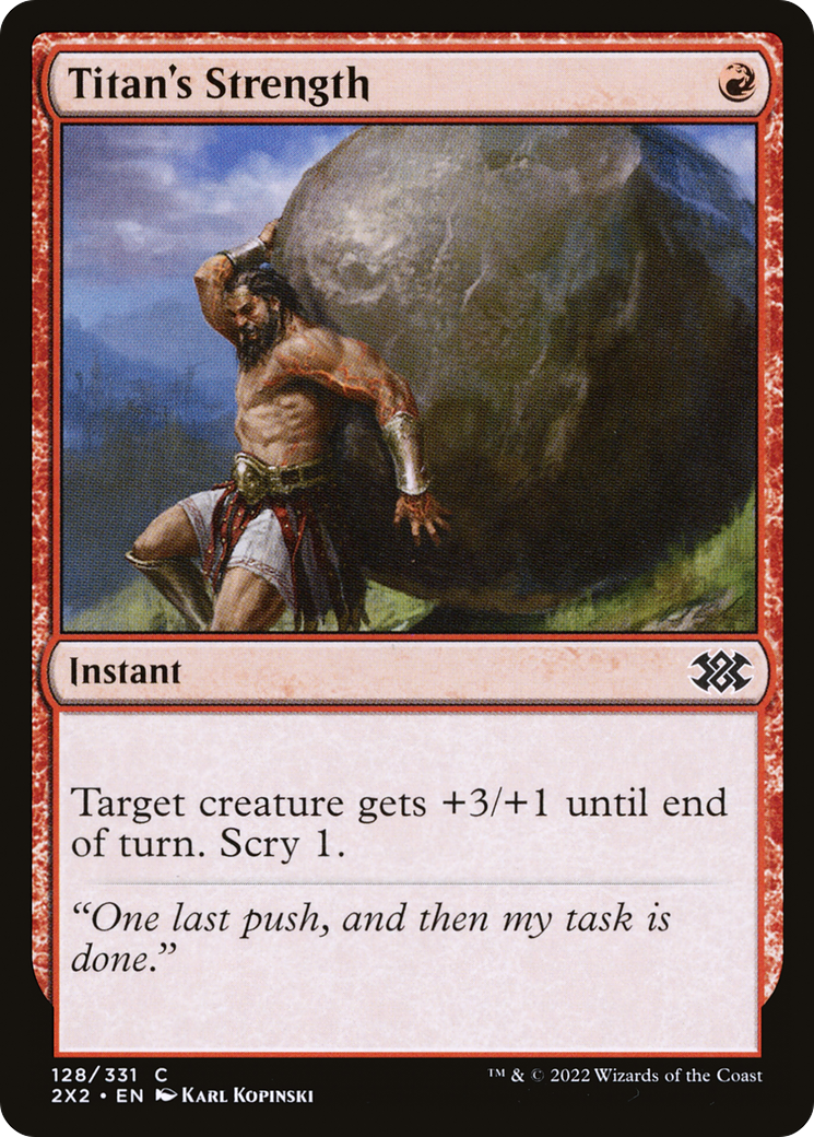 Image of Titan's Strength [Double Masters 2022]