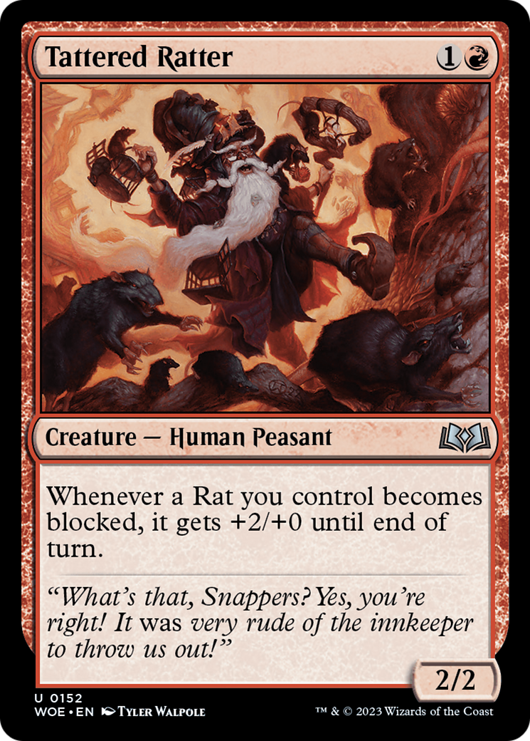 Image of Tattered Ratter [Wilds of Eldraine]