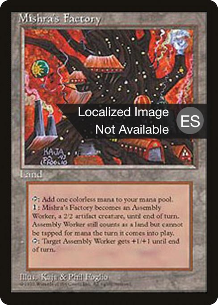 Image of Mishra's Factory [Fourth Edition (Foreign Black Border)]