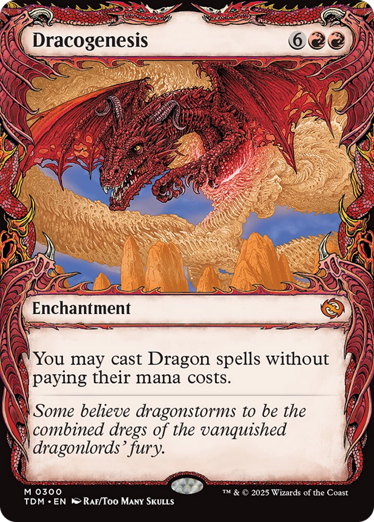 Image of Dracogenesis (0300) (Showcase) [Tarkir: Dragonstorm]