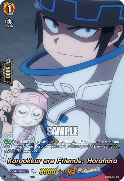 Image of Korpokkur are Friends, Horohoro (D-TB03/SKR090EN) [Shaman King]