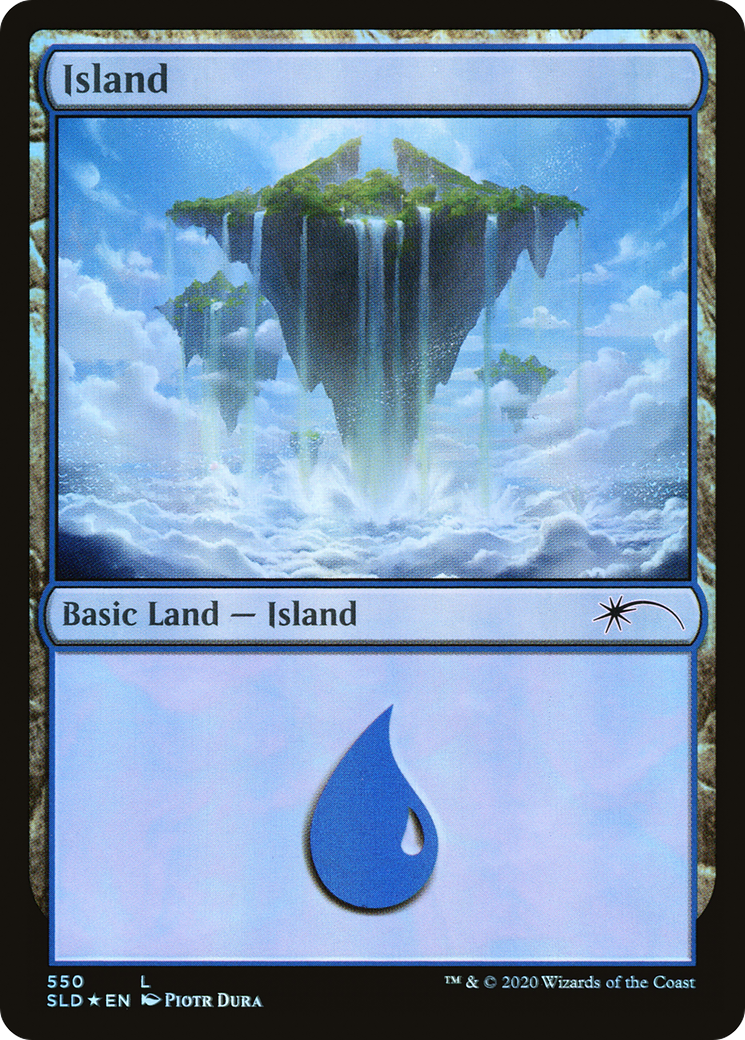 Image of Island (Above the Clouds) (550) [Secret Lair Drop Promos]