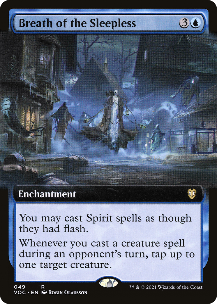 Image of Breath of the Sleepless (Extended Art) [Innistrad: Crimson Vow Commander]