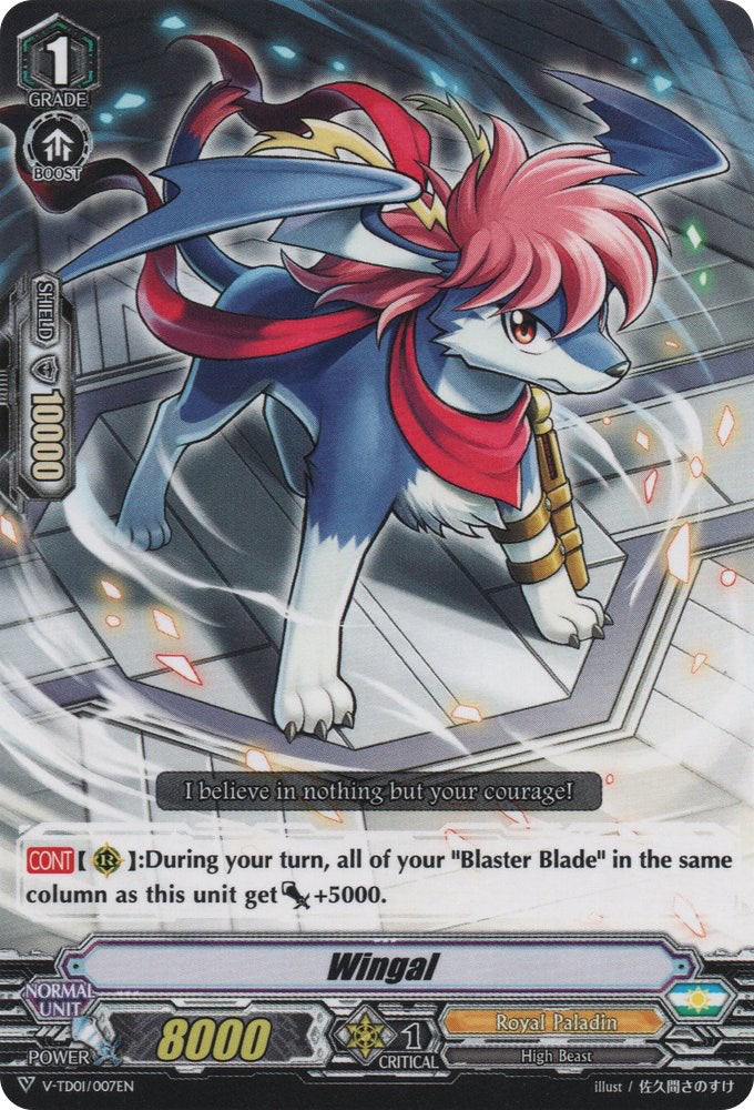 Image of Wingal (V-TD01/007EN) [Aichi Sendou]