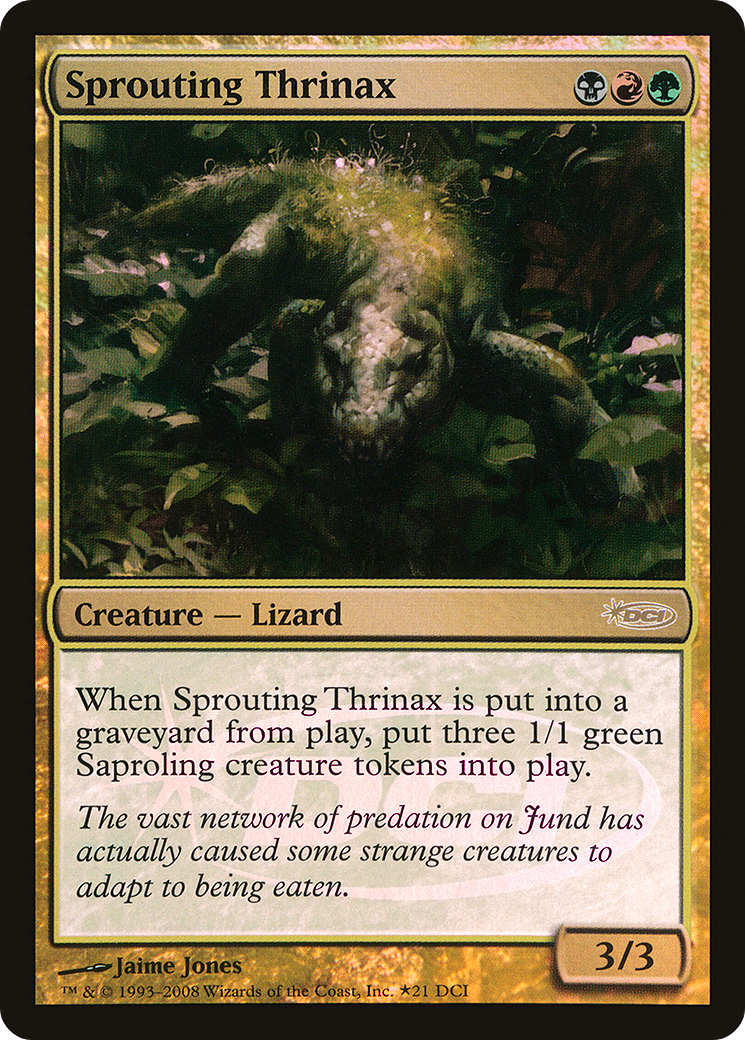 Image of Sprouting Thrinax [Wizards Play Network 2008]