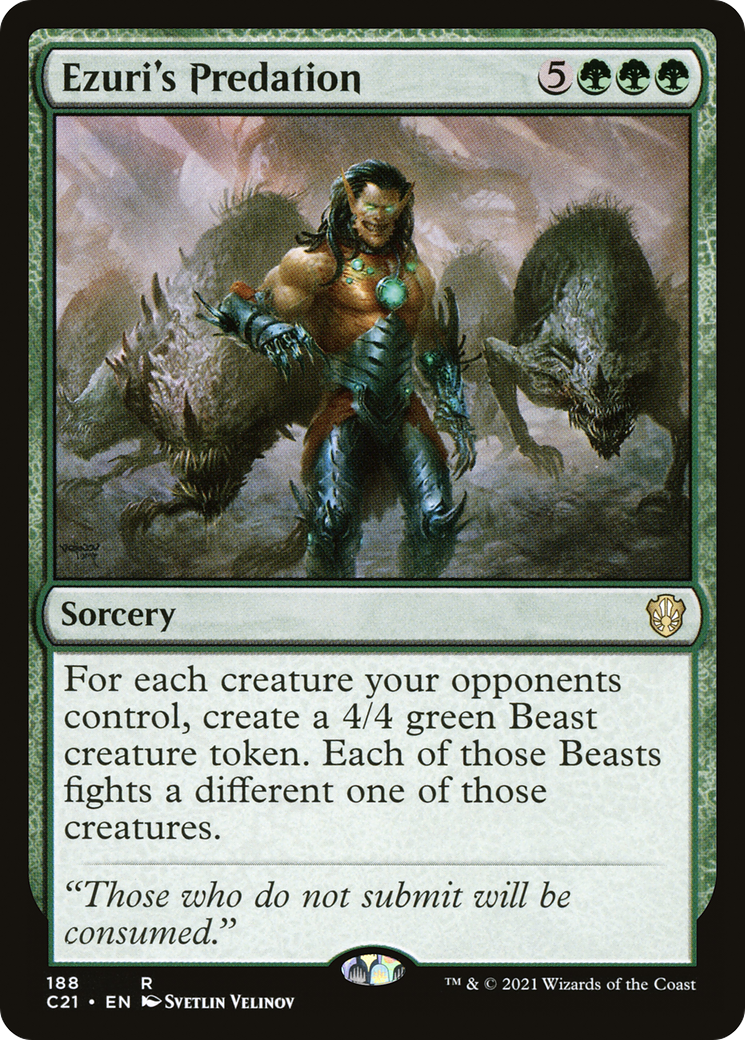 Image of Ezuri's Predation [Commander 2021]