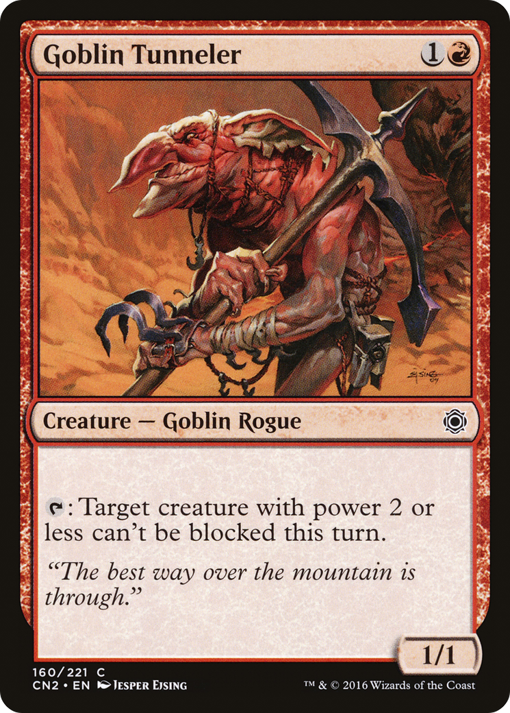 Image of Goblin Tunneler [Conspiracy: Take the Crown]