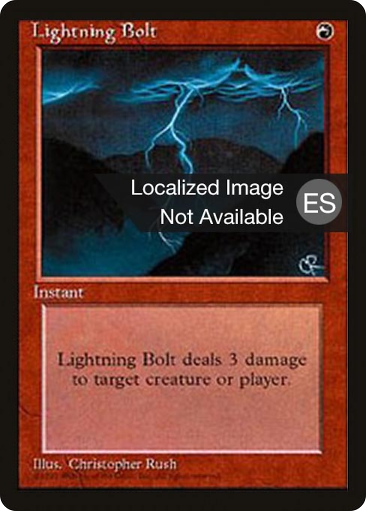 Image of Lightning Bolt [Fourth Edition (Foreign Black Border)]