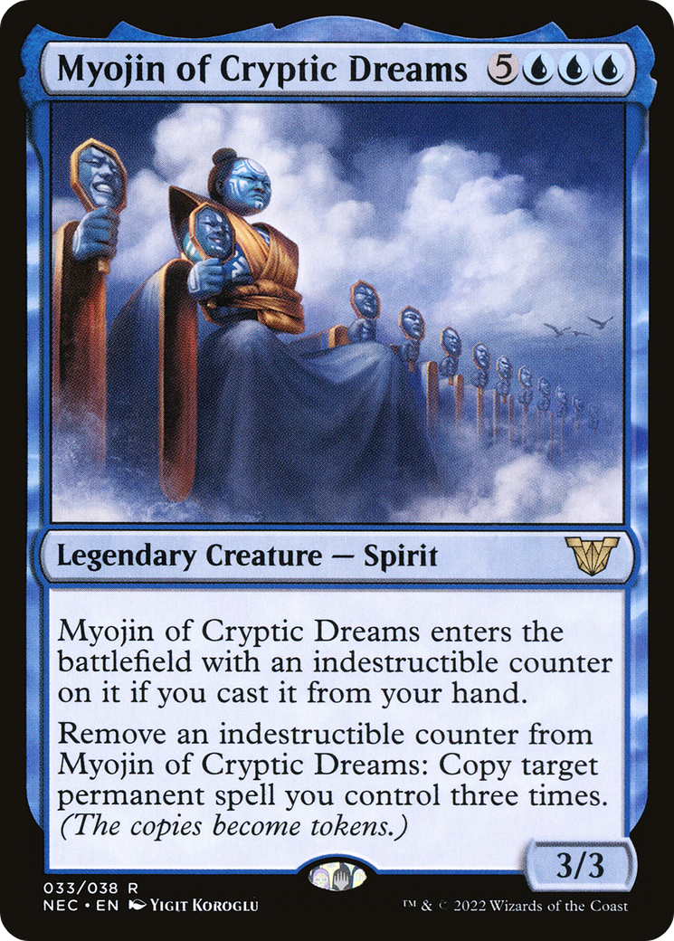 Image of Myojin of Cryptic Dreams [Kamigawa: Neon Dynasty Commander]