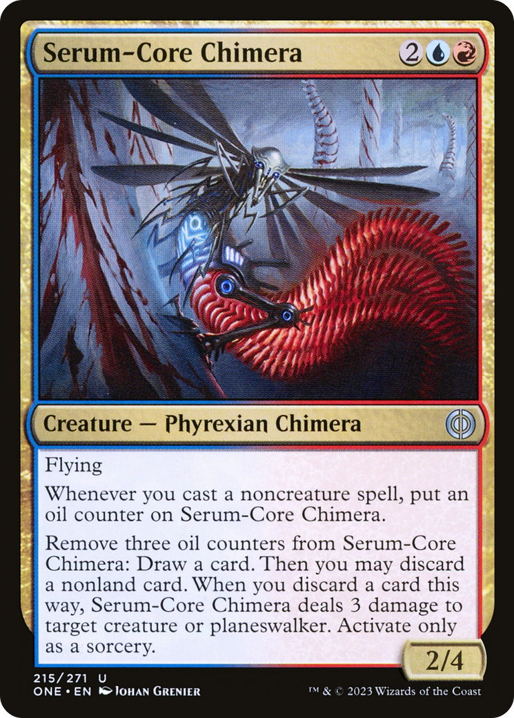 Image of Serum-Core Chimera [Phyrexia: All Will Be One]