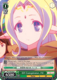 Elf Conspirator, Fil (NGL/S58-E043 C) [No Game No Life]