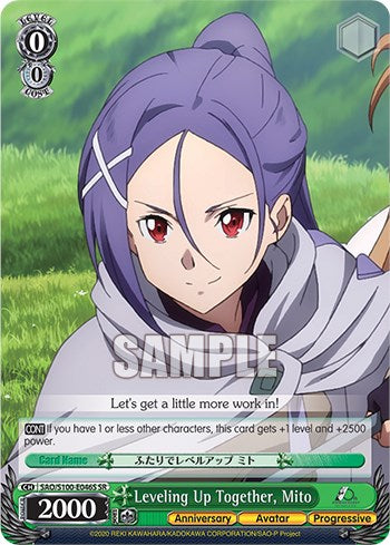 Image of Leveling Up Together, Mito [Sword Art Online Animation 10th Anniversary]