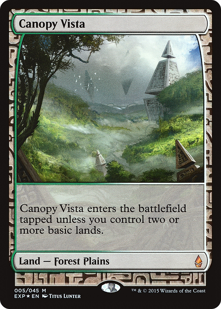 Image of Canopy Vista [Zendikar Expeditions]
