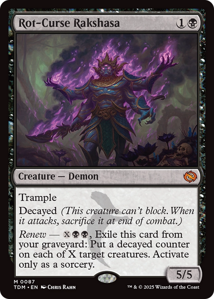 Image of Rot-Curse Rakshasa [Tarkir: Dragonstorm]