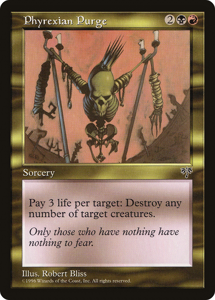 Image of Phyrexian Purge [Mirage]