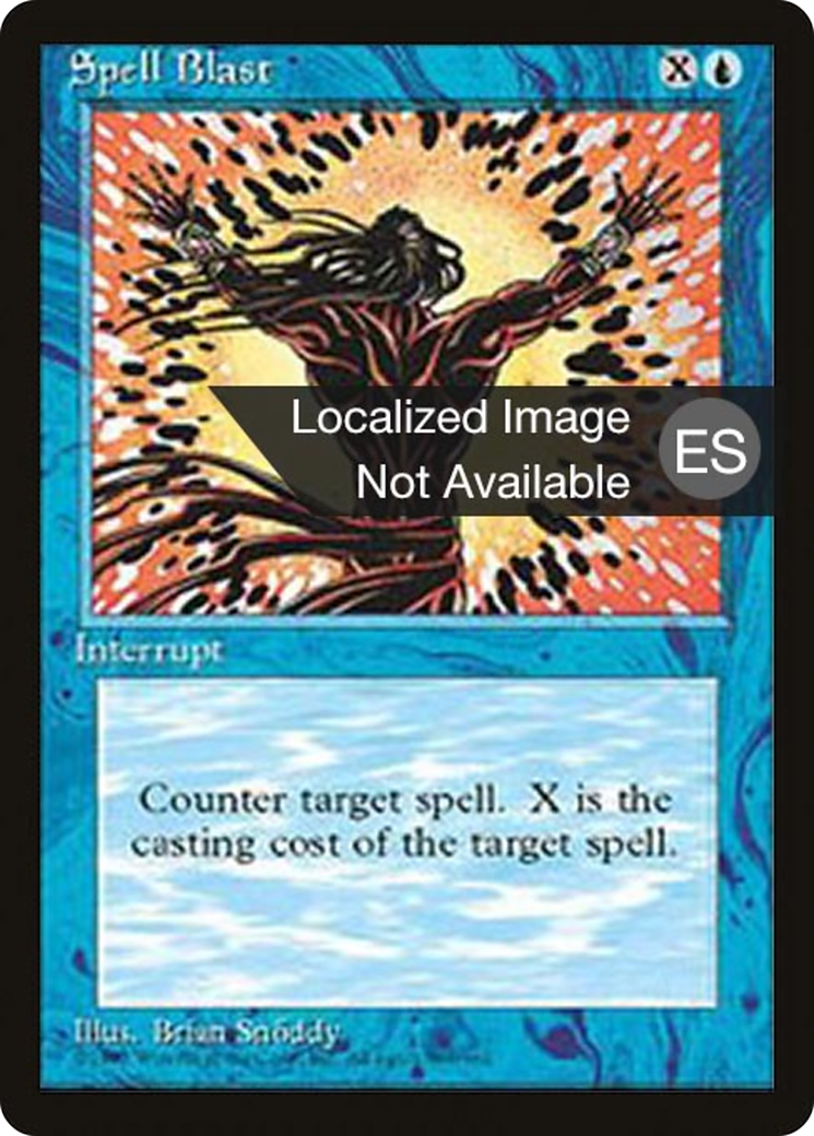 Image of Spell Blast [Fourth Edition (Foreign Black Border)]