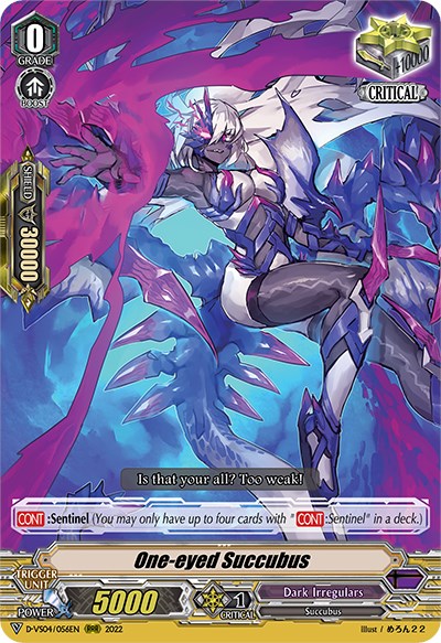 Image of One-eyed Succubus (D-VS04/056EN) [V Clan Collection Vol.4]